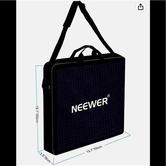 Neewer Photography Carrying Bag Protective Case. Light Weight. Black. - Picture 2 of 3